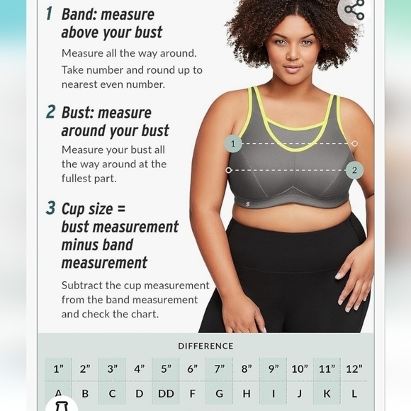 Glamorise Women's Full Figure MagicLift Seamless Sports Bra NWOT Size 42 I - Picture 6 of 7